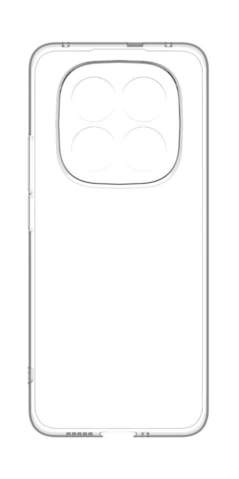 Прозрачный для Xiaomi Redmi Note 14 Pro Plus 5G
