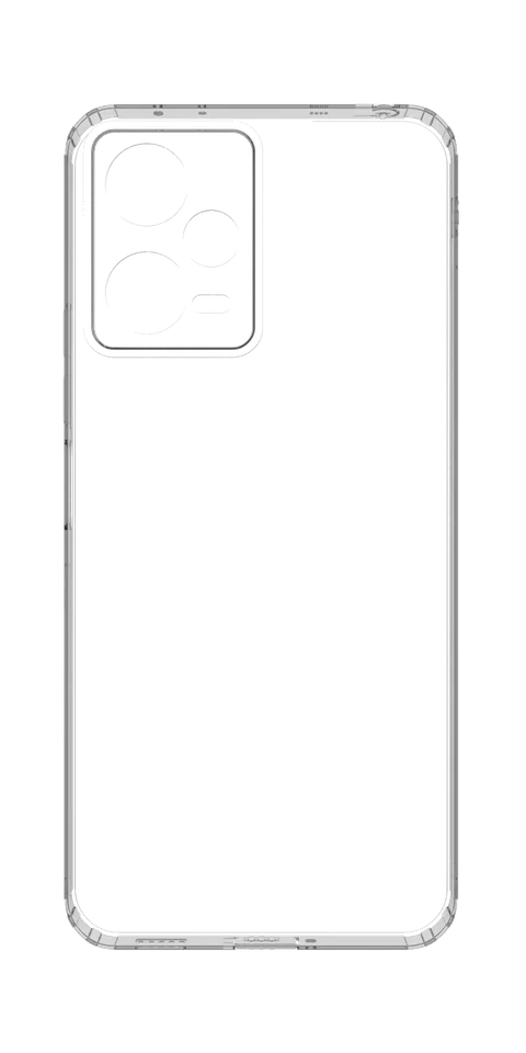 Прозрачный для Xiaomi Redmi Note 12 Pro 5G