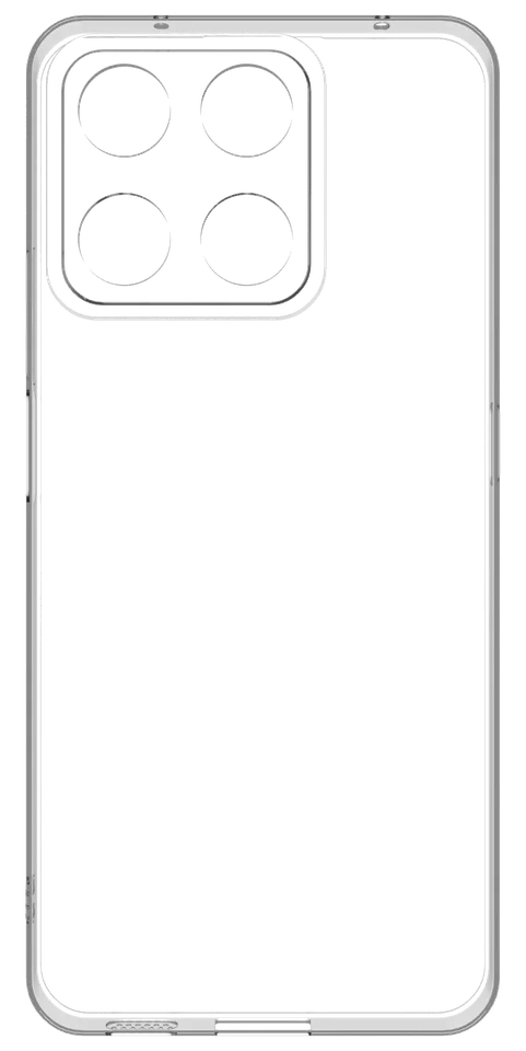Прозрачный для Honor X7d 4G